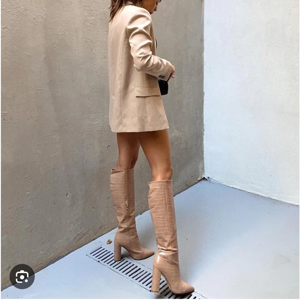 Billini Mila nude croc boot size 9 - Picture 6 of 6